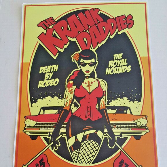 KRANK DADDIES POSTER Rare 17